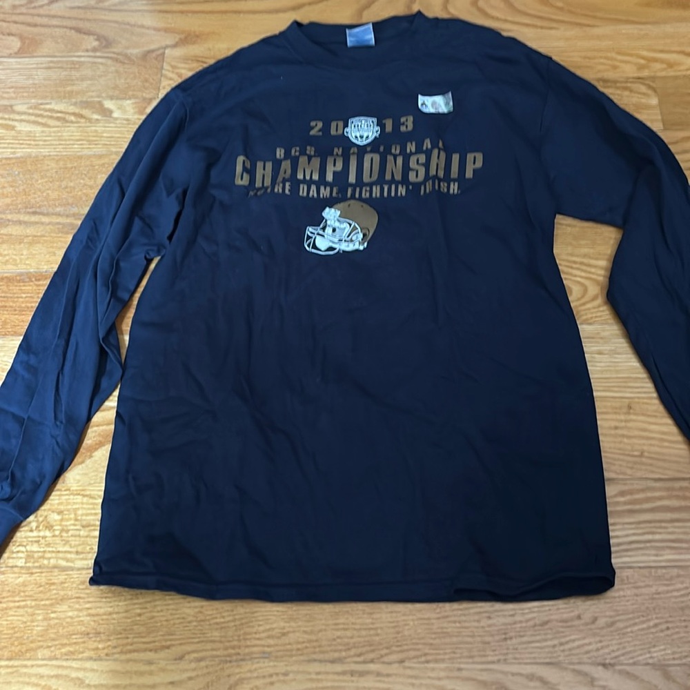 Men’s Notre Dame 2013 Championship Long Sleeve Shirt